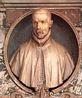 Pedro Alvarez Paintings - Portrait Bust of Pedro de Foix Montoya by Gian Lorenzo Bernini